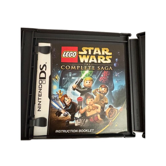 LEGO Star Wars The Complete Saga (Nintendo DS, 2007) CIB Tested And Working - Picture 3 of 4